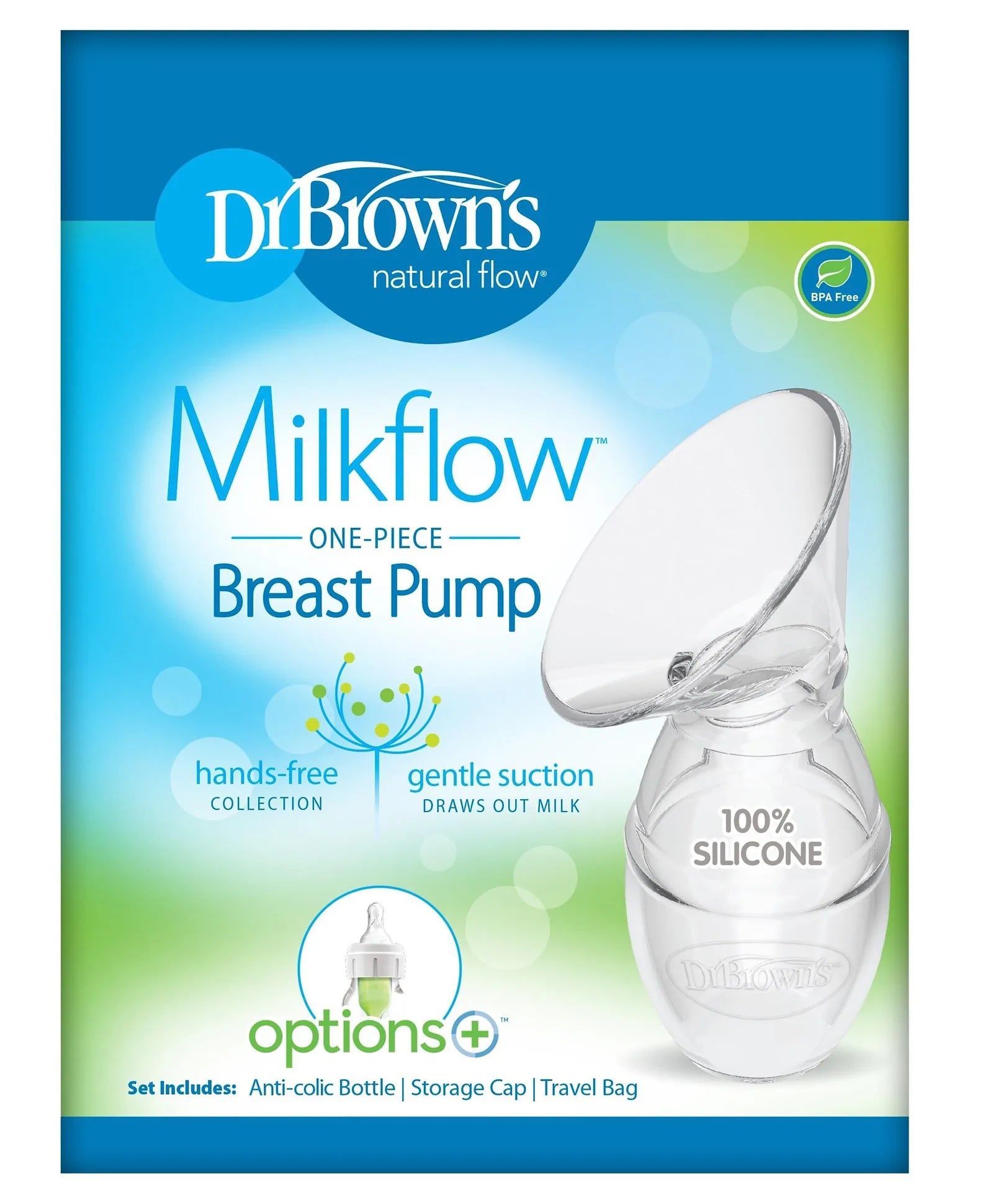 Dr. Brown's Silicone Breast Pump - Pack of 2 - Laadlee