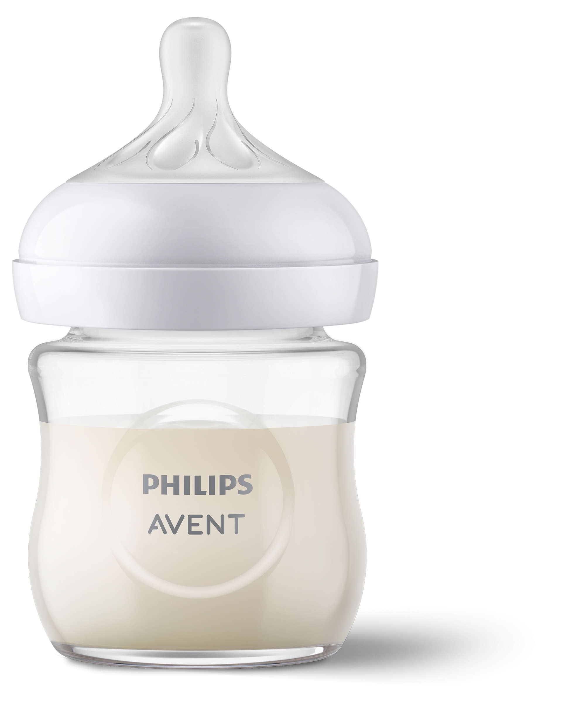 Philips Avent Natural 3.0 Feeding Bottle Glass - 120ml - Laadlee