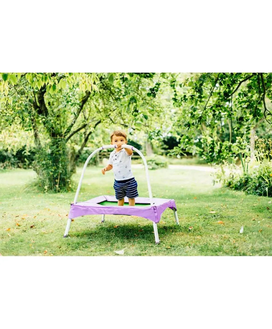 Plum Square Junior Bouncer - Purple - Laadlee
