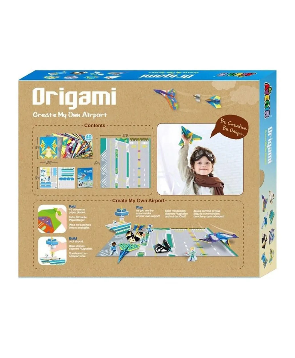 Avenir Origami Create My Own Kit - Airport - Laadlee