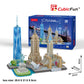 Cubicfun 3D Puzzle Cityline New York City - 123Pcs