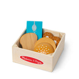 Melissa and Doug Wooden Food Groups Play Set - Grains