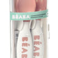 Beaba Training Fork and Spoon - Old Pink