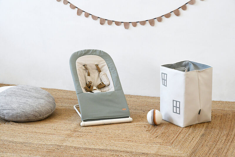 Beaba Foldable Bouncer Eazy Relax - Lichen