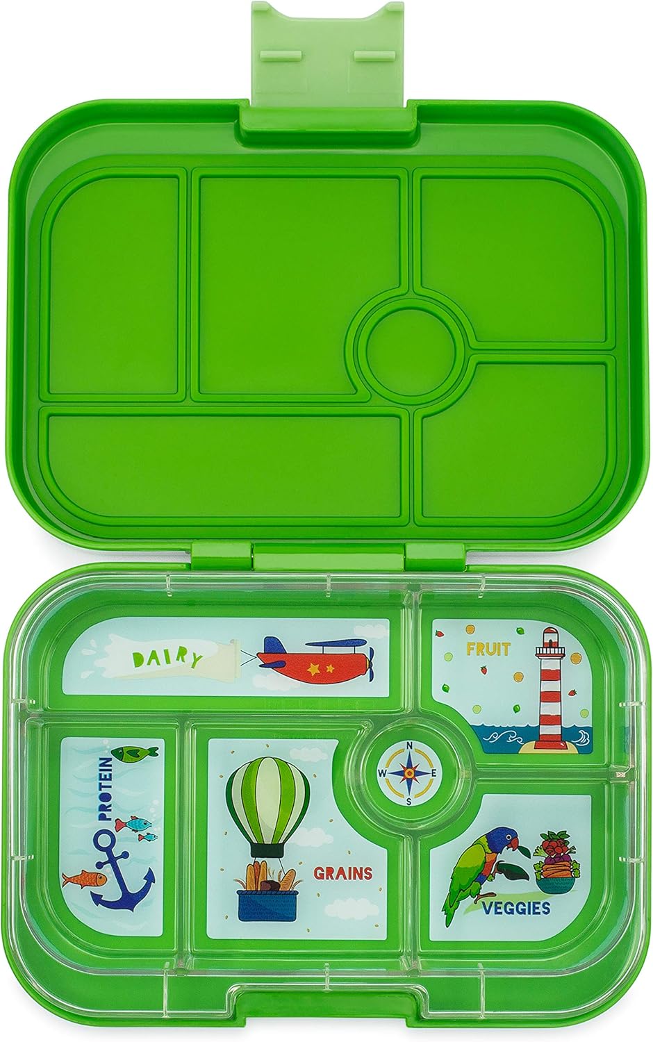 Yumbox Original 6 Compartment Lunch Box - Cilantro Green