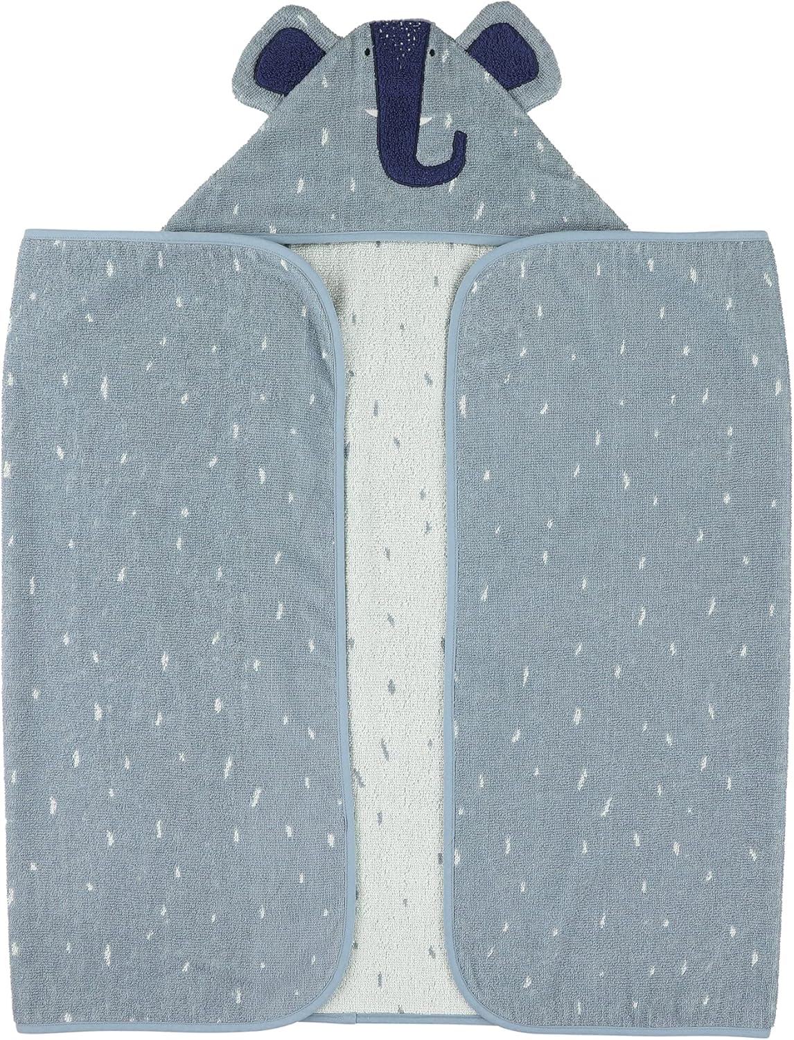 Trixie Hooded Towel - Mrs. Elephant (75Cm X 75Cm) - Laadlee