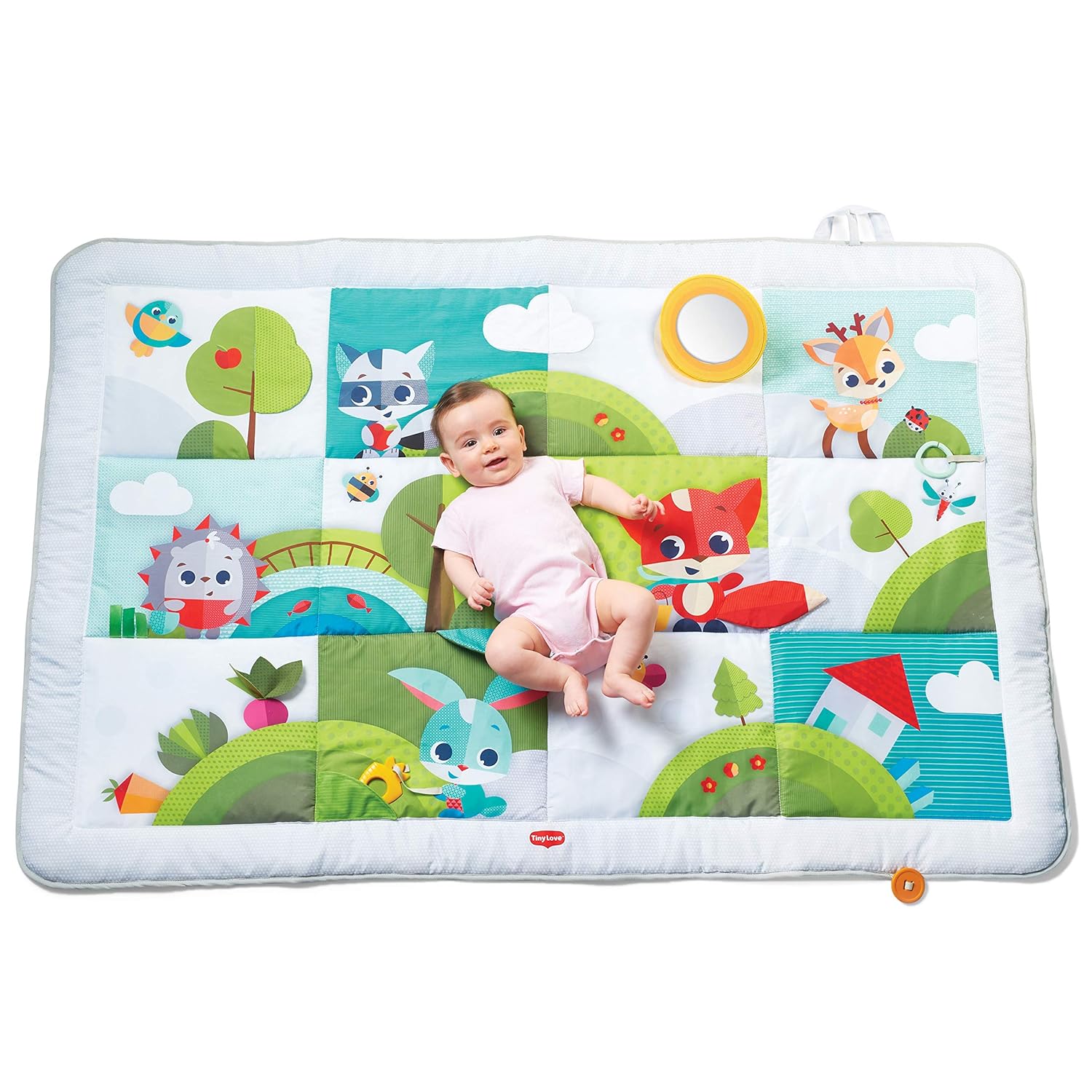 Tiny Love Super Mat & Activity Gym With Music & Light - Meadow Days - Laadlee