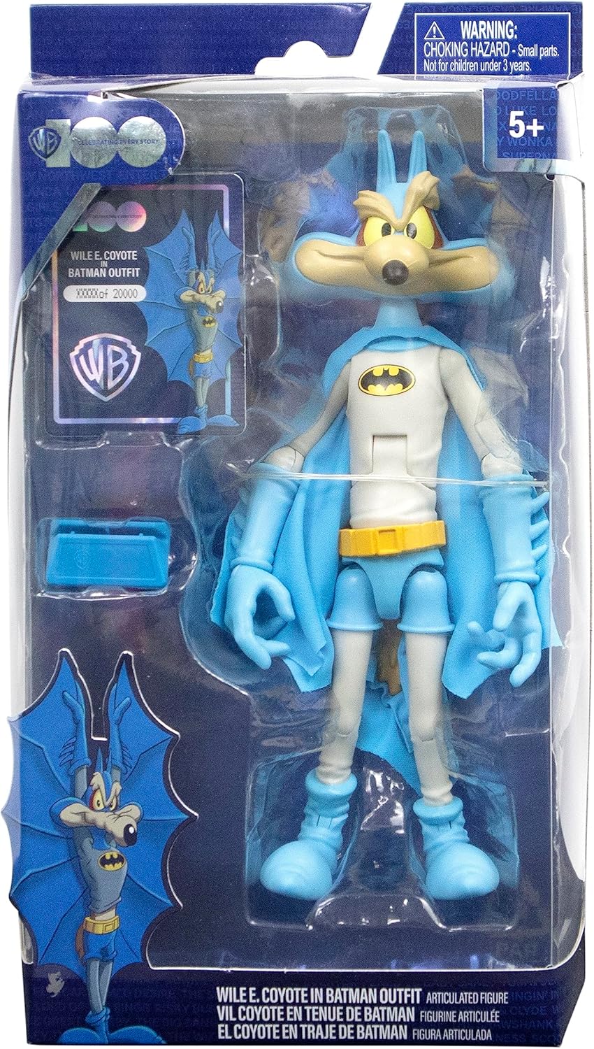 Headst  Warner Bros Mashup Figure Coyotex As Batman