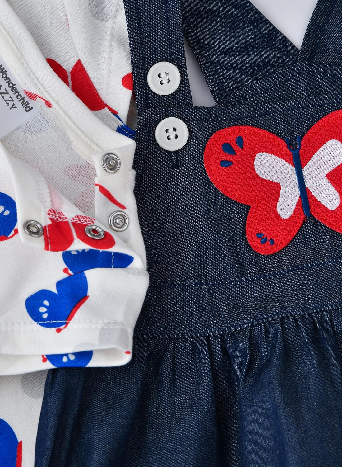 Tiny Hug Baby Clothing Set - Butterfly - Laadlee