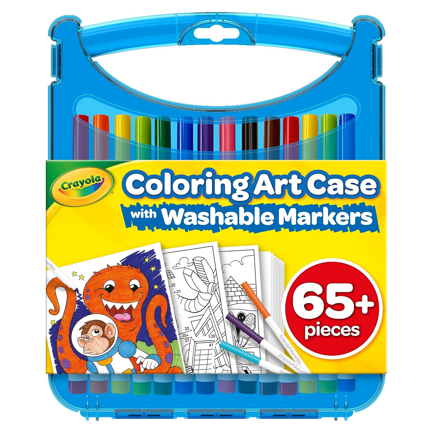 Crayola Create and Color Washable Markers - Pack of 65 - Laadlee