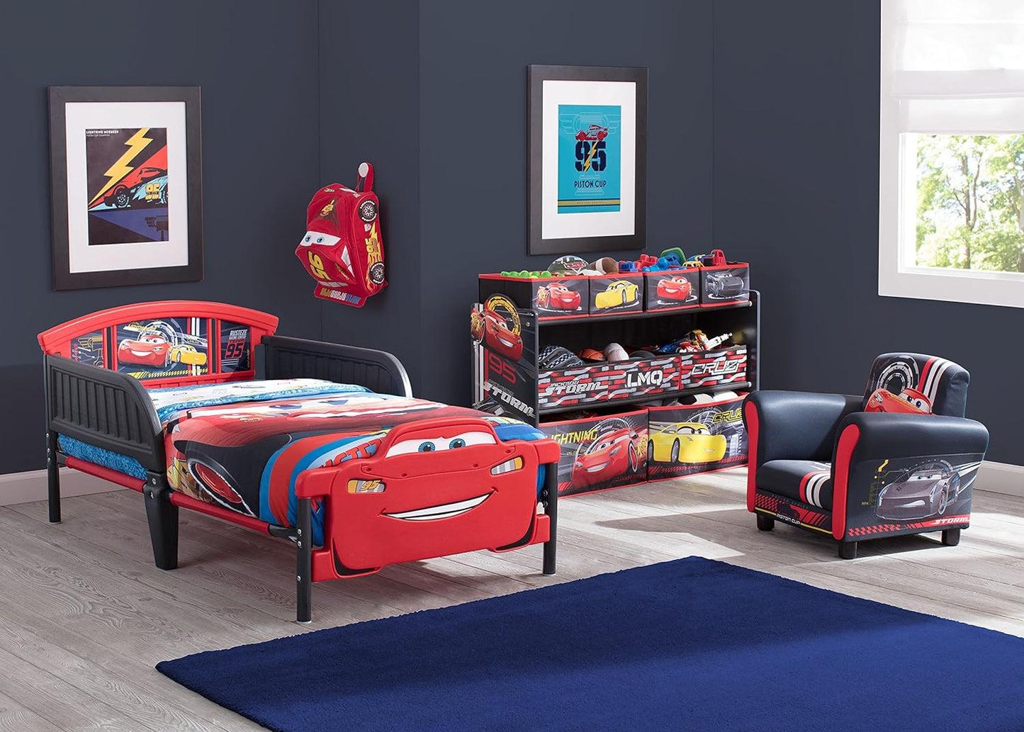 Delta Children 3D Cars Toddler Bed