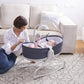 Tiny Love 3 In 1 Portable Rocker, Napper and Crib - Denim Blue - Laadlee