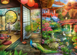 Ravensburger Japanese Garden Teahouse Jigsaw Puzzle - 1000pcs