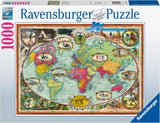 Ravensburger World Map Jigsaw Puzzle - 1000pcs