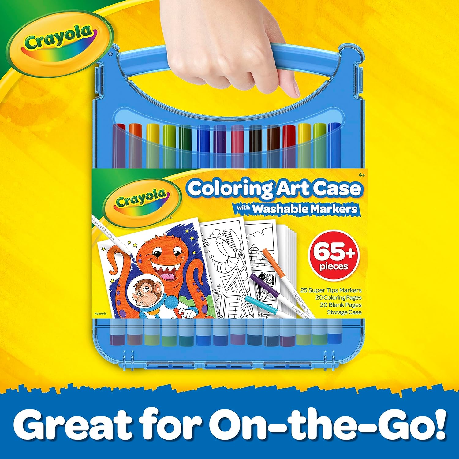 Crayola Create and Color Washable Markers - Pack of 65 - Laadlee