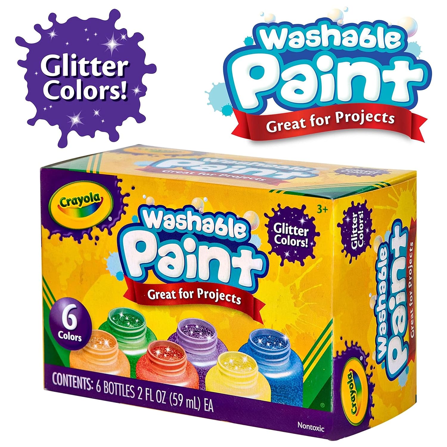 Crayola Neon Paint Set    - Pack of 10 - Laadlee