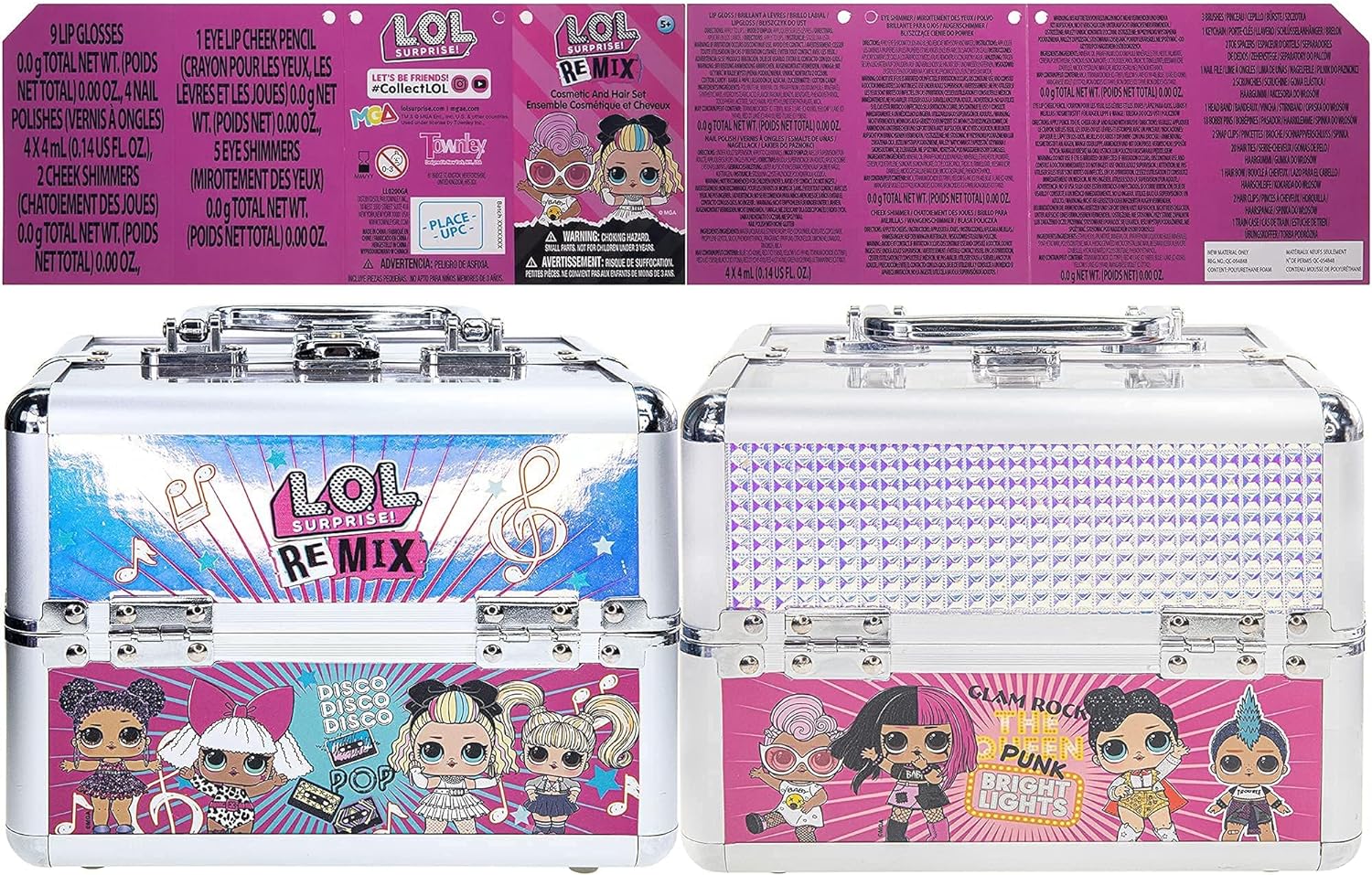 Townley Girl Lol Surprise - Cosmetic Case Set - Laadlee