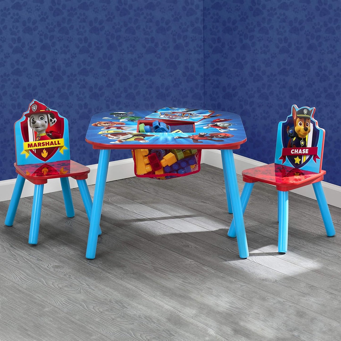 Delta Children Paw Patrol Table & Chair Set With Storage