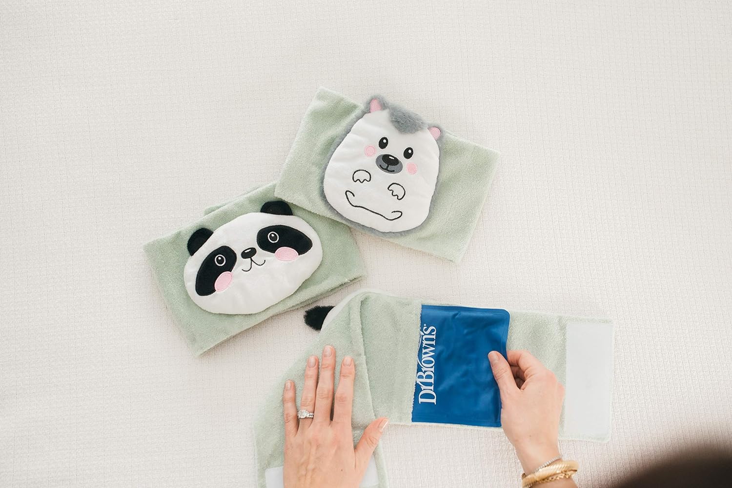 Dr. Brown's Infant Gripebelt - Hedgehog - Laadlee