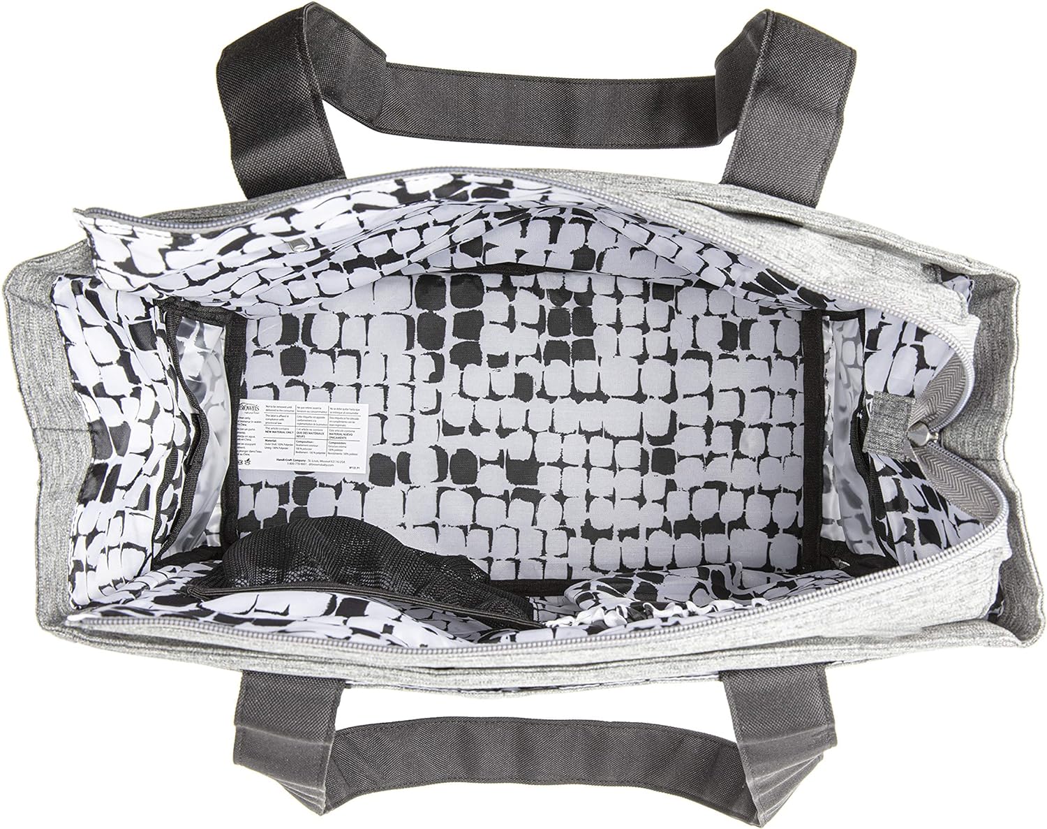 Dr. Brown's Breast Pump Carryall Tote Bag - Gray - Laadlee