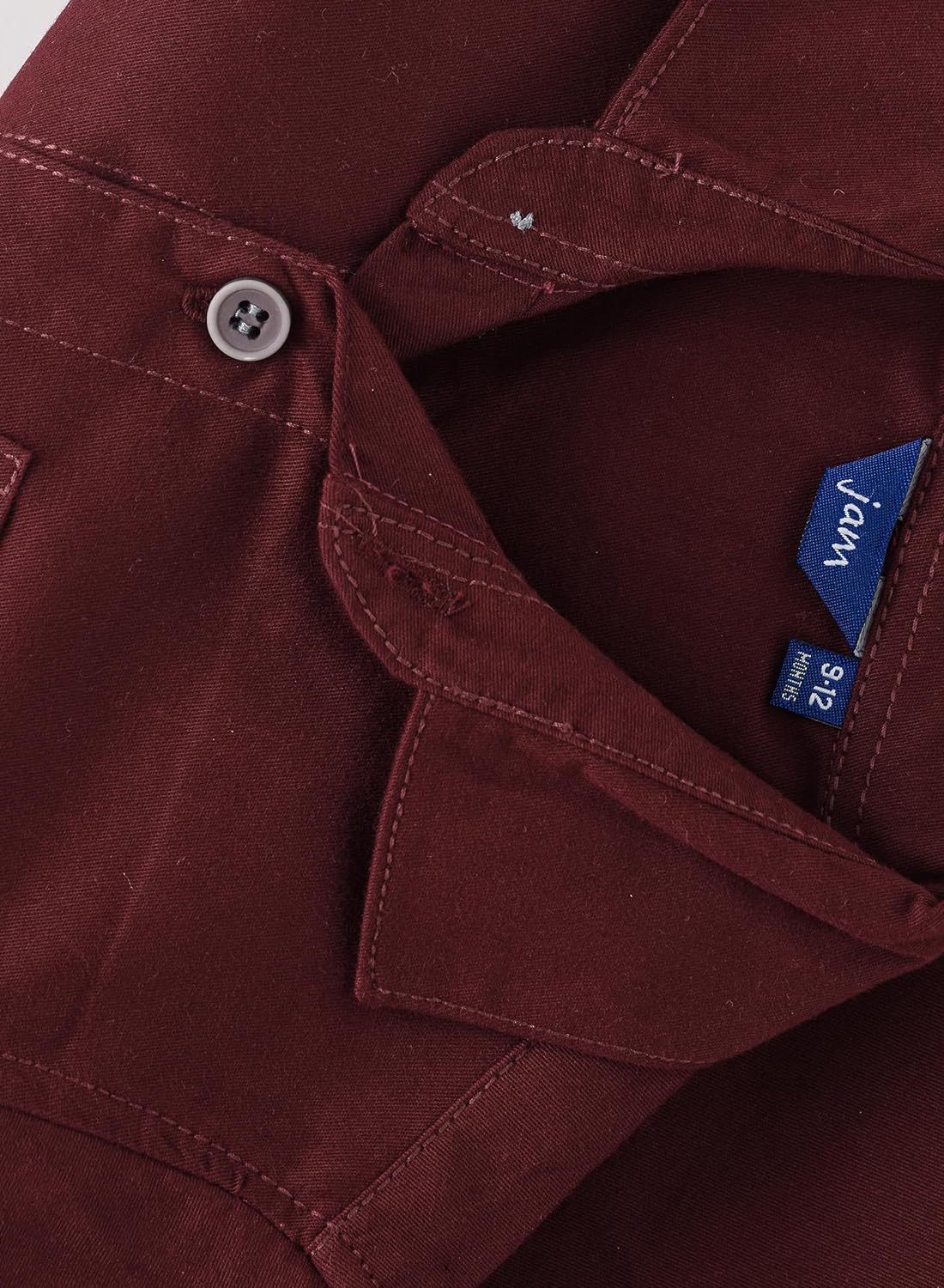 Jam Shirt - Maroon - Laadlee