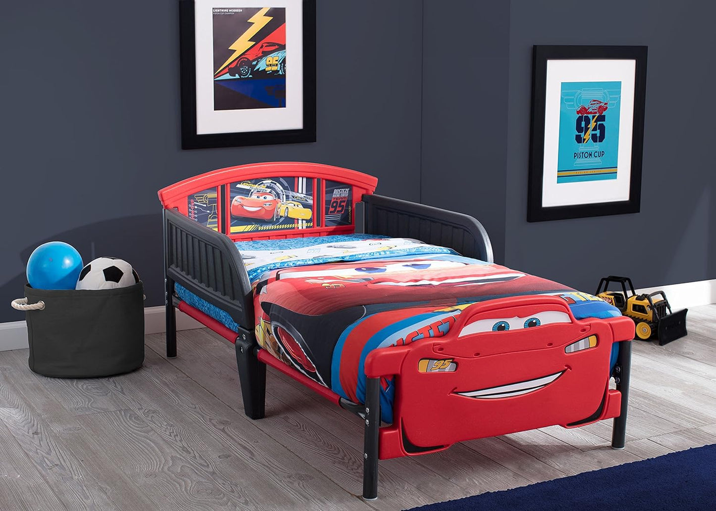 Delta Children 3D Cars Toddler Bed