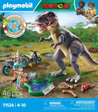 Playmobil T-Rex trace path