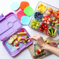 Yumbox Chop Chop Glass Cubes Vibrant Set Of 3