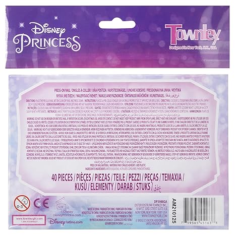 Townley Girl Disney Princess - Press On Nails