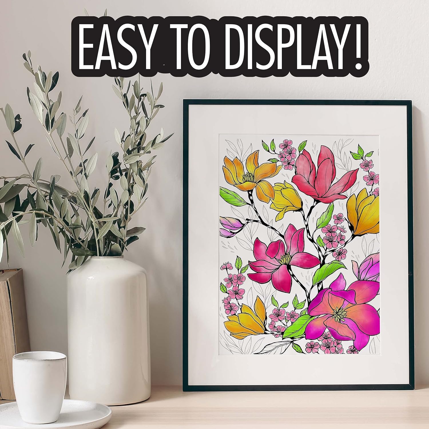 Crayola Coloring Book - Colors in Bloom (40 pages) - Laadlee