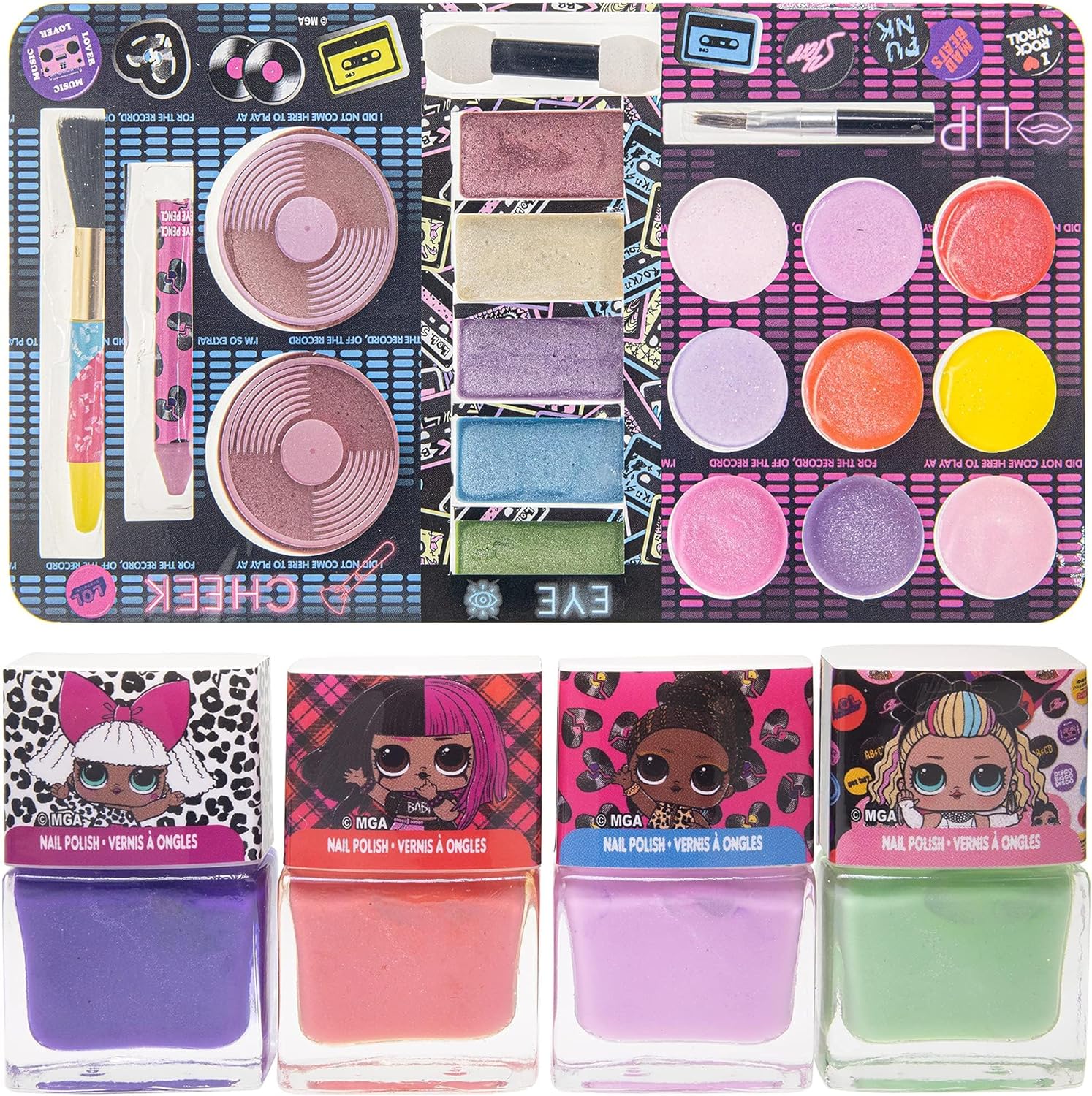 Townley Girl Lol Surprise - Cosmetic Case Set - Laadlee