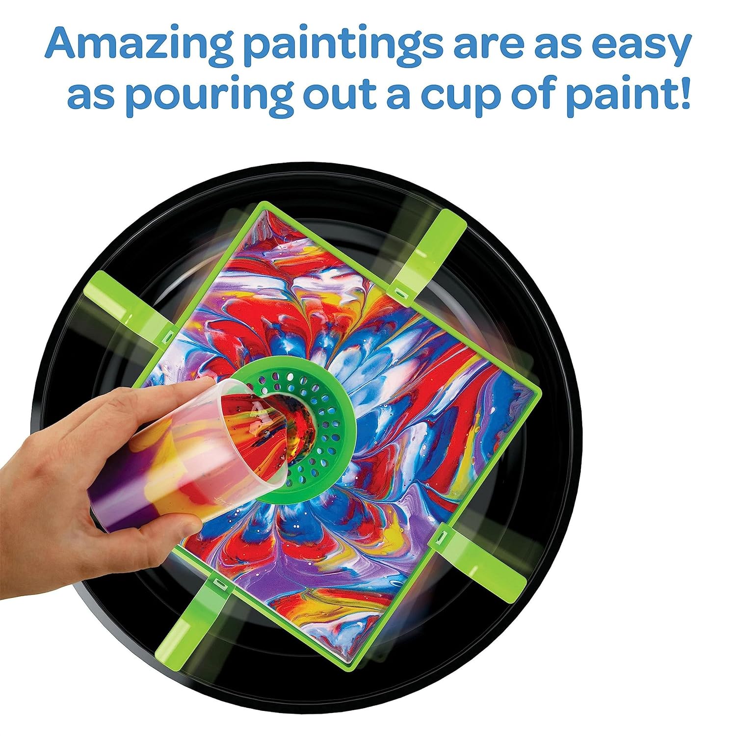 Crayola Washable Paint Pour Art Set - Laadlee