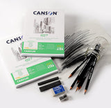 Canson 1557 Sketch Pad A5+ 50 Sheets 120GSM