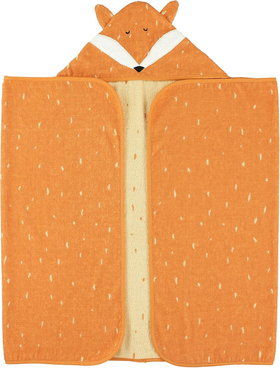 Trixie Hooded Towel - Mr. Fox (75Cm X 75Cm) - Laadlee