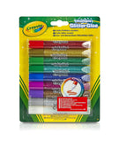 Crayola Bold Washable Glitter Glue Fiery Flecks  - Pack of 9 - Laadlee