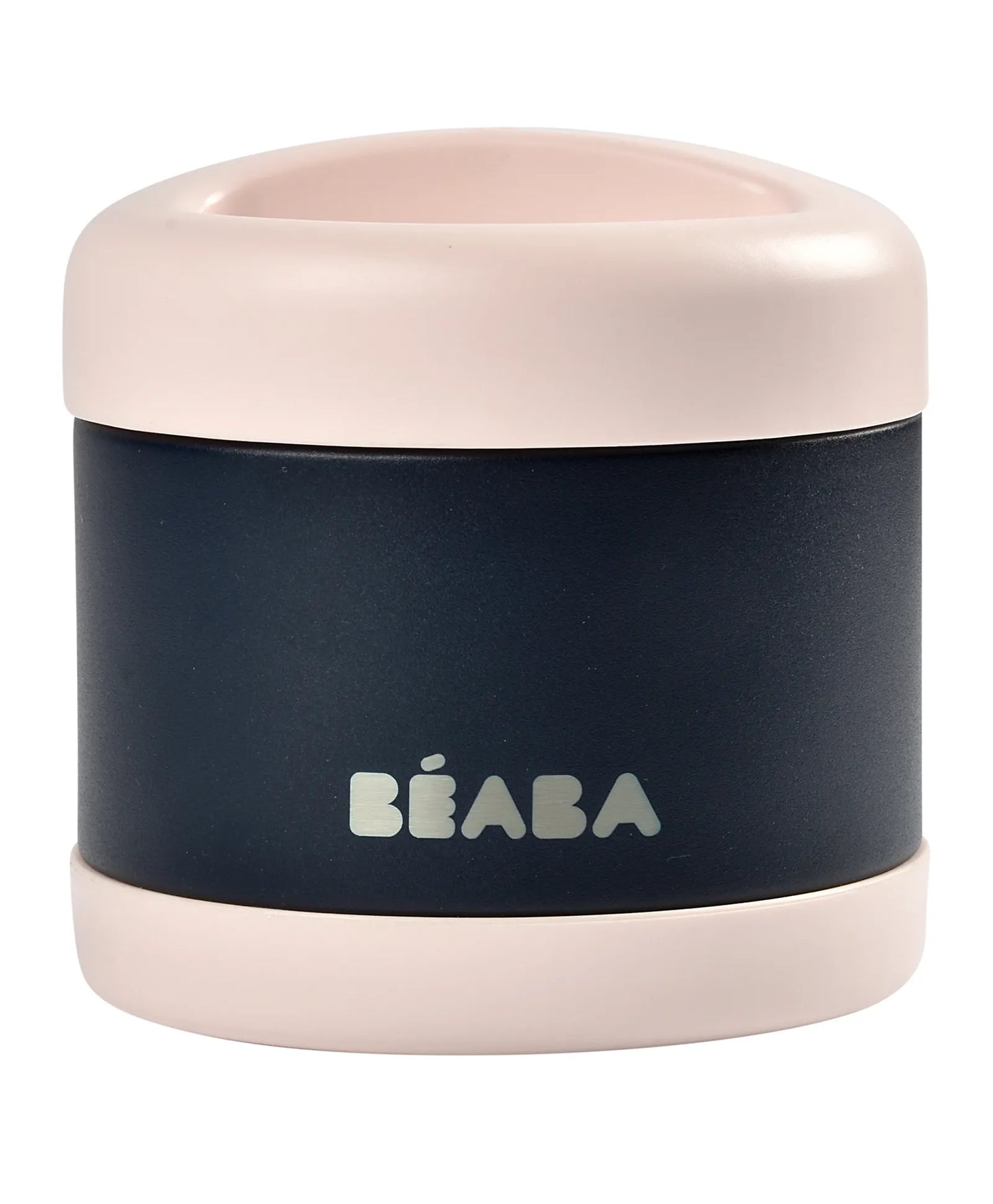 Beaba Thermo Portion 500ml - Light Pink & Night Blue