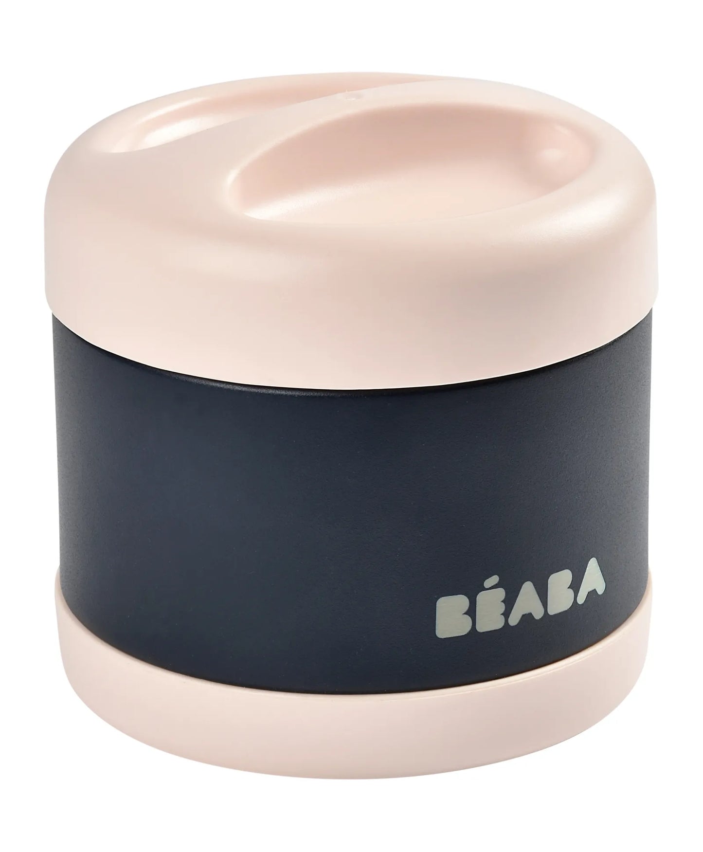 Beaba Thermo Portion 500ml - Light Pink & Night Blue