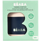 Beaba Thermo Portion 500ml - Light Pink & Night Blue