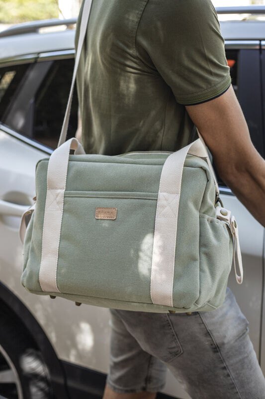 Beaba Paris Changing Bag - Sage Green