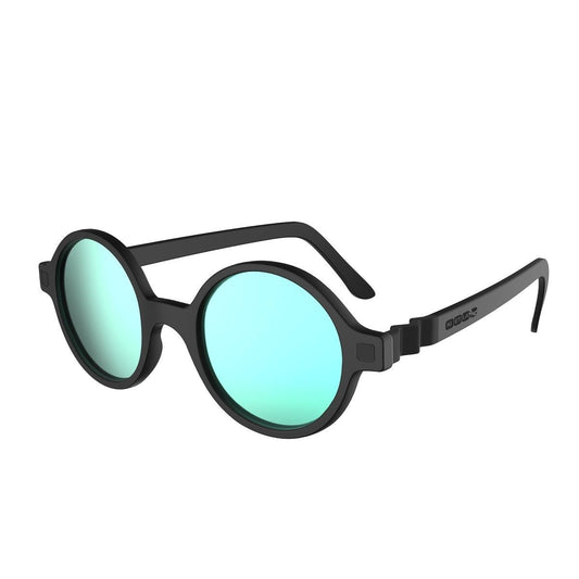 Ki ET LA Kids Sunglasses Crazyg - Zag Round - Black