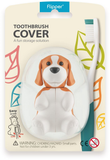 Flipper Fun Animal Kids Toothbrush With Holder - Beagle