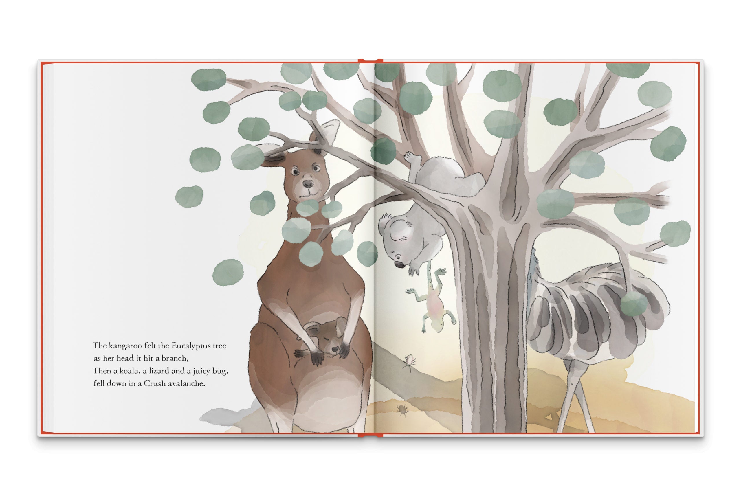 The Crush Series Kangaroo Crush Story Book -  Large Format - Laadlee