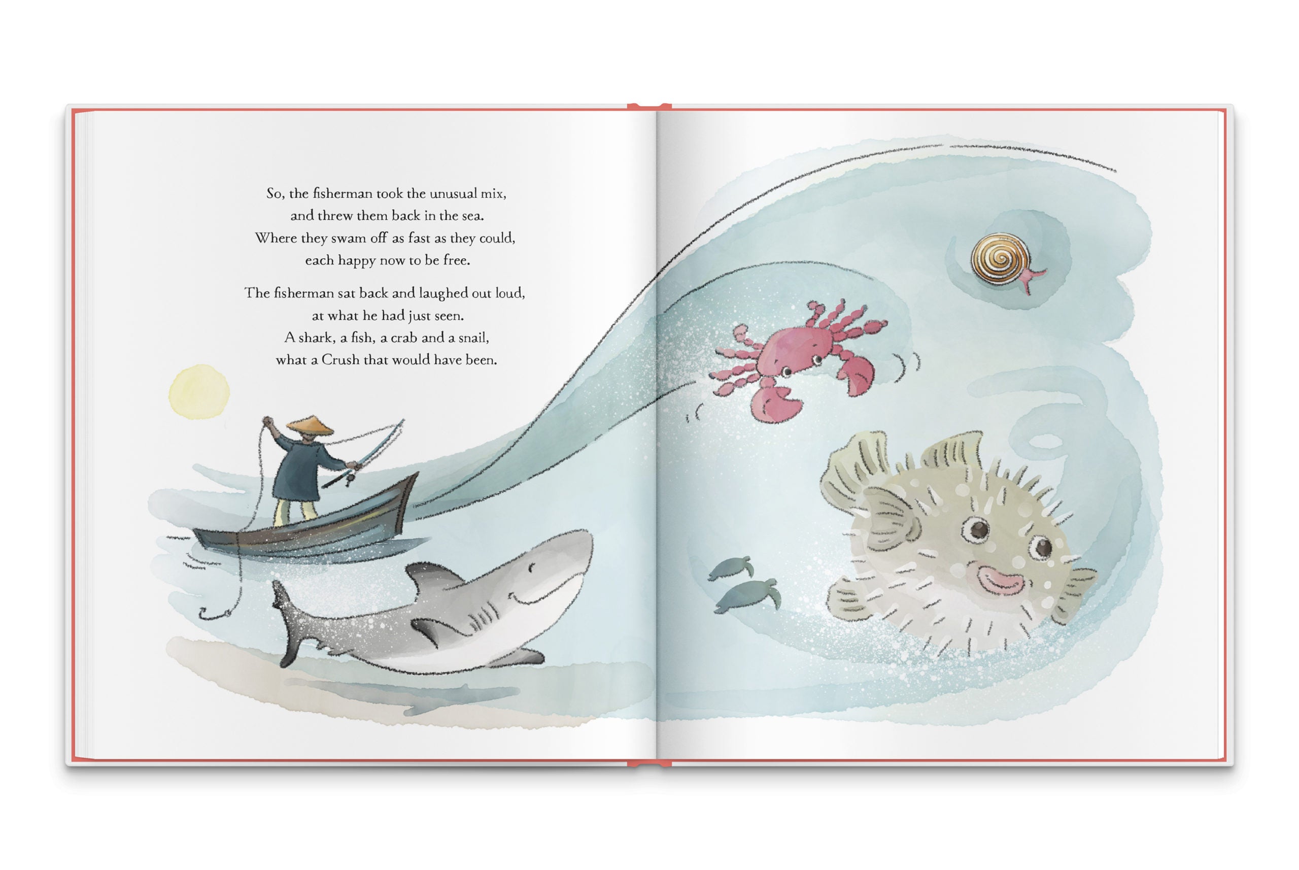 The Crush Series Crab Crush Story Book -  Large Format - Laadlee