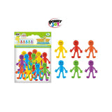 Power Joy Fidget Toy TPR Sticky Man 20pcs