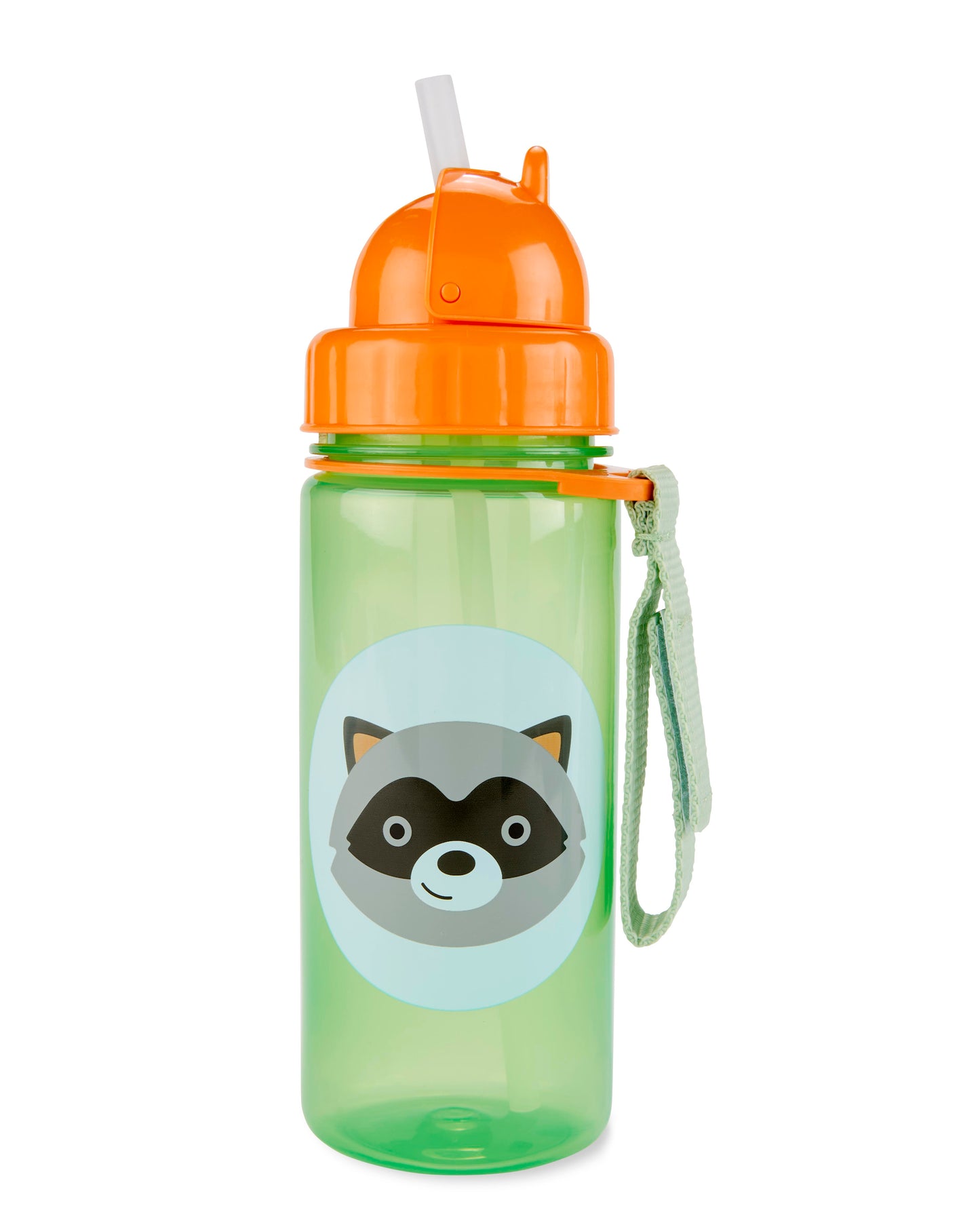 Skip Hop Zoo Straw Bottle 384ml - Racoon