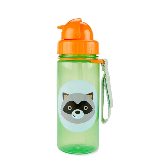 Skip Hop Zoo Straw Bottle 384ml - Racoon