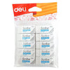 Deli Eraser Set (10 Pcs) Value Pack DL-72125