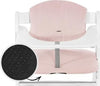 Hauck Highchair Pad Select Muslin - Mineral Rose