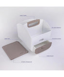 Ubbi Diaper Caddy - Taupe Taupe