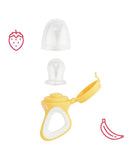 Badabulle Soft Silicone Feeder Nibbler Set of 3 - Yellow